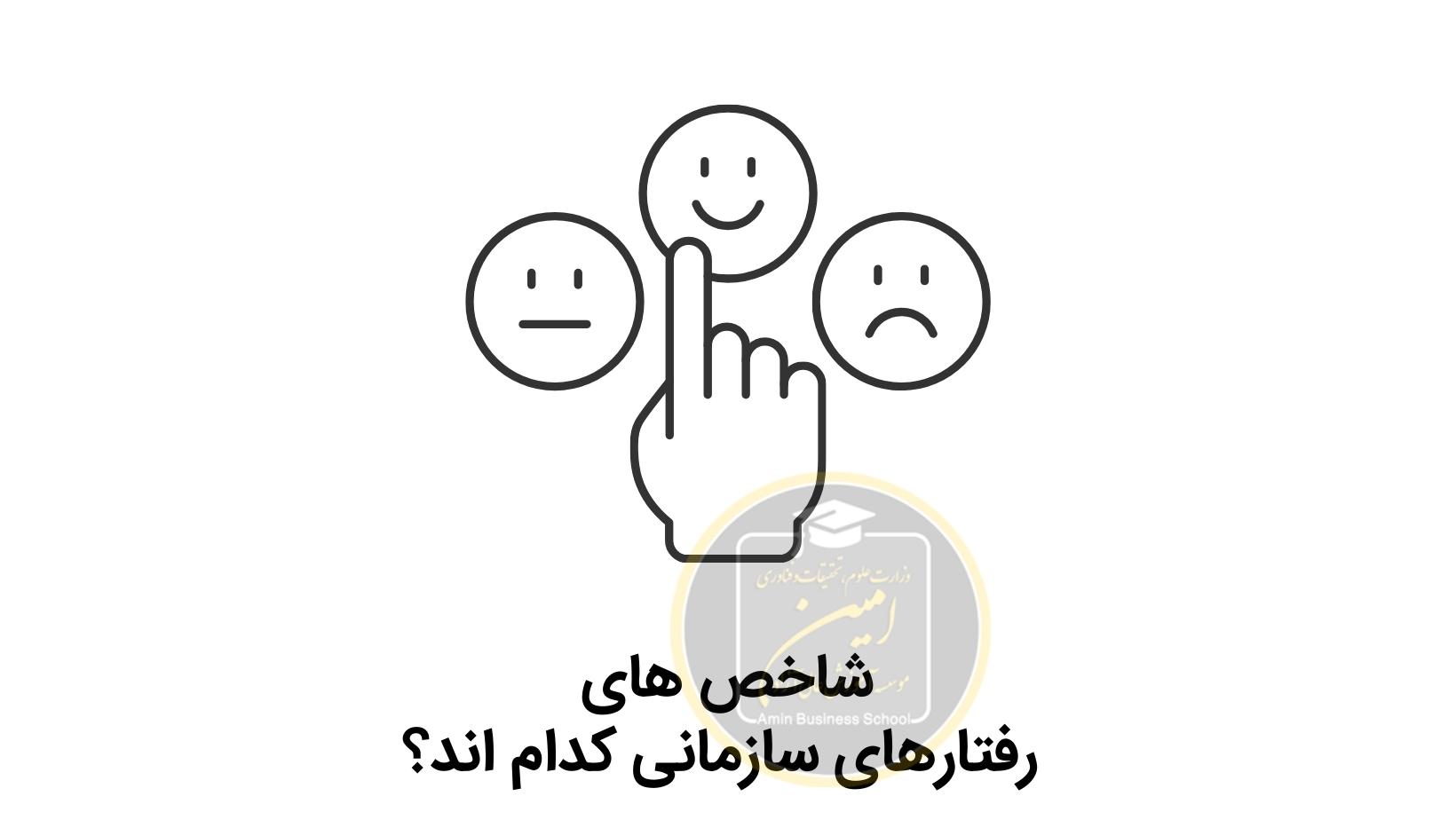 شاخص های رفتارهای سازمانی کدام اند؟