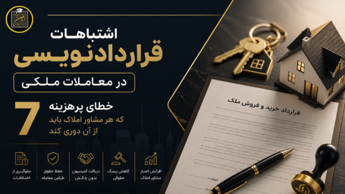 اشتباهات قراردادنویسی در معاملات ملکی